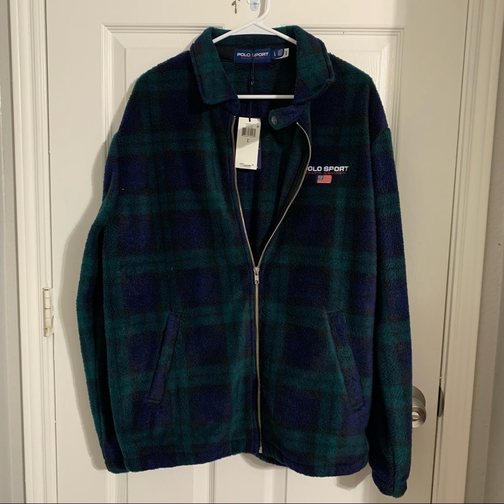 NWT Polo Ralph Lauren Vintage Fleece Jacket - Picture 5 of 9